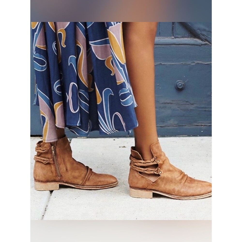 Free People Landslide Ankle Leather Boot 7